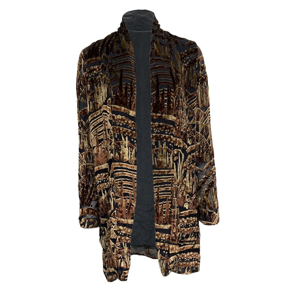 Women's Abstract Printed Jacket